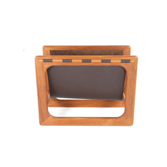 Wood Magazine Holder from Salin Mobler For Sale - Image 7 of 13