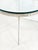 Nicos Zographos Nicos Zographos Side Tables in Polished Steel With Glass Tops - A Pair For Sale - Image 4 of 9