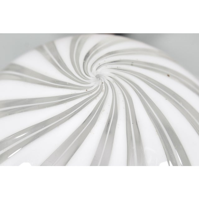 Mid-Century Murano Glass and Metal Table Lamps by F. Fabbian, Italy, 1970s, Set of 2 For Sale - Image 10 of 16