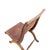 Brown Vintage Chairs in Almazan Oak and Leather by Pierre Lottier, 1950s, Set of 2 For Sale - Image 8 of 11