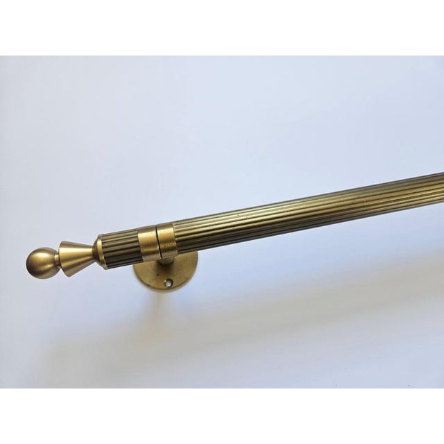 Mid-Century Brass Coat Rack, Germany, 1970s For Sale - Image 6 of 14