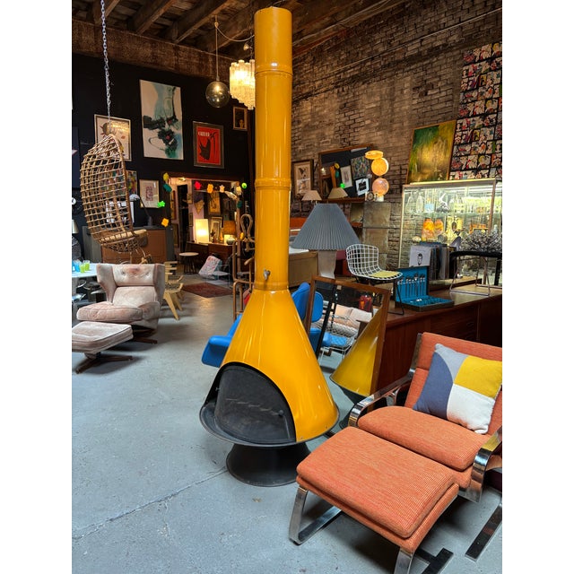 Malm Enamel Fireplace For Sale In Philadelphia - Image 6 of 11