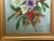 British Oil Painting Flowers & Red Berries by Elizabeth Bridge Ri Roi 1912-1996 For Sale - Image 10 of 13