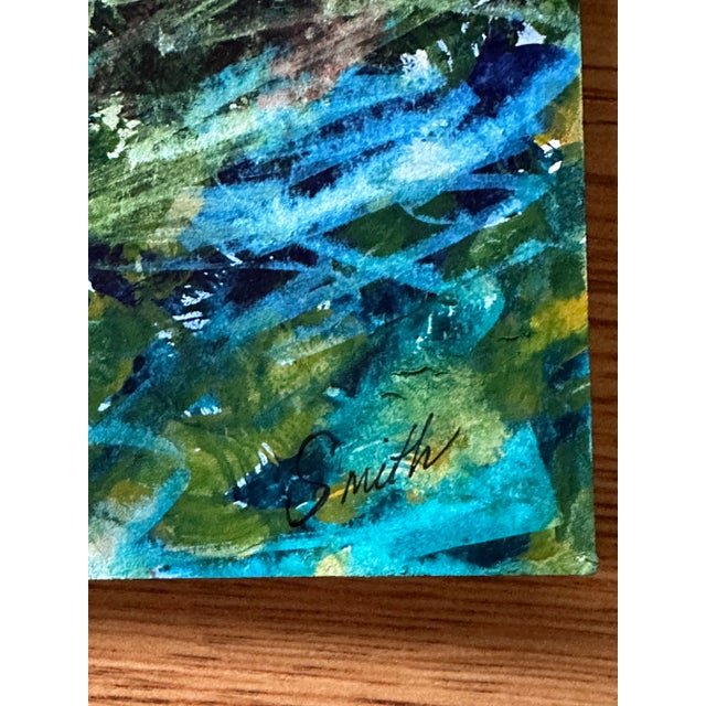 Nancy Smith Signed Original Watercolor For Sale - Image 4 of 5
