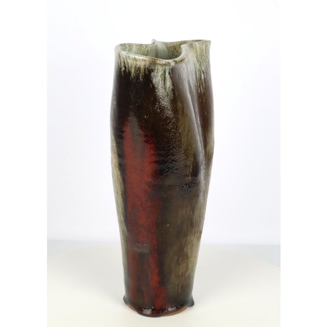 Vintage Ceramic Vase, 1940 For Sale - Image 3 of 11