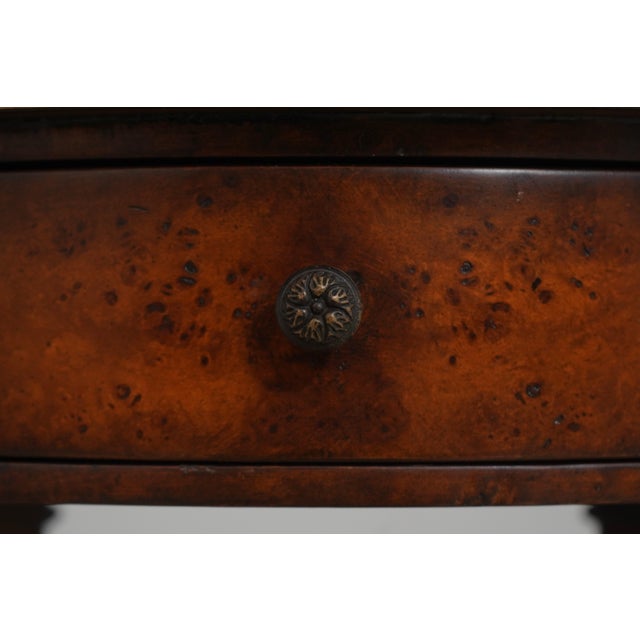 Pair Theodore Alexander French Style 1 Drawer End Tables For Sale - Image 10 of 16