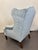 Textile Vintage Bergère Armchair For Sale - Image 7 of 10