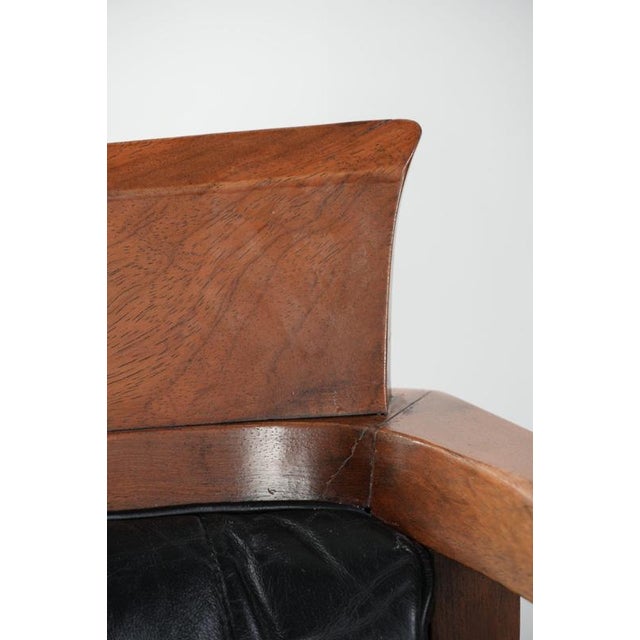 Art Deco Decoforma Series Dining Armchairs in Black Leather from Schuitema, Set of 4 For Sale - Image 18 of 18