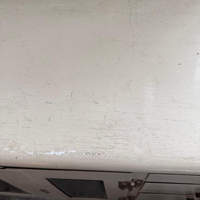 Antique Steel Apothecary Medicine Cabinet With Mirror For Sale - Image 10 of 12