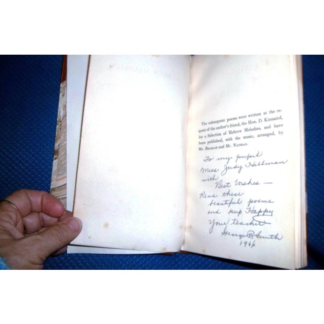 Early 19th Century Early 19th Century Book: Hebrew Melodies "She Walks in Beauty, Like the Night" For Sale - Image 5 of 8