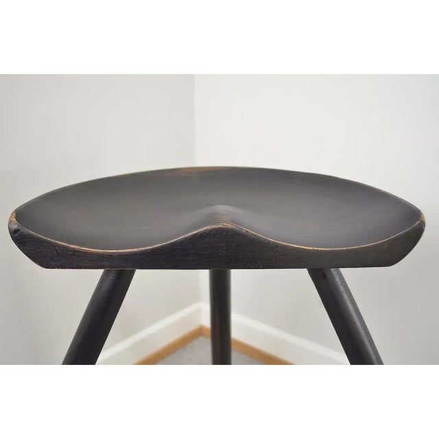 Mid-Century Danish Stool by Arne Hovmand-Olsen, 1960s For Sale - Image 3 of 5