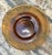 Vintage Amber Glass Serving Tray For Sale In West Palm - Image 6 of 12