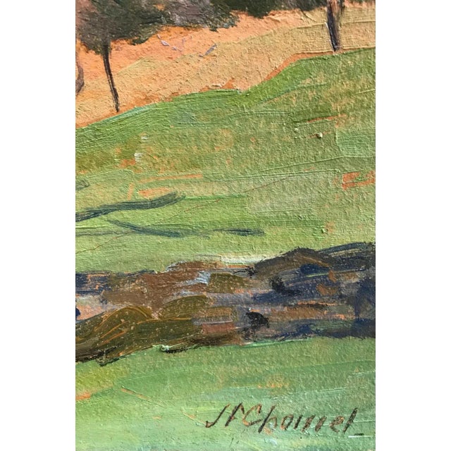 Modern Jean Ferdinand Chomel, The Bare Tree, Oil on Wood, 1927 For Sale - Image 3 of 7