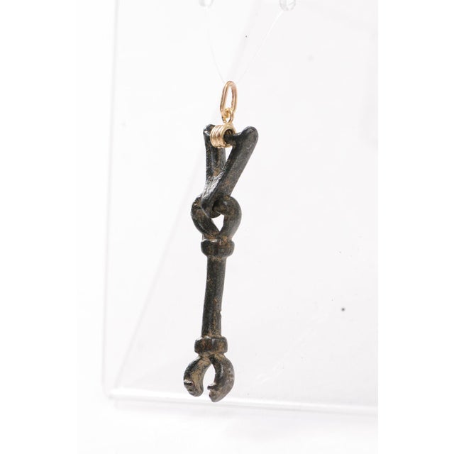Early 21st Century Pincer-Like Roman Artifact Pendant For Sale - Image 5 of 12