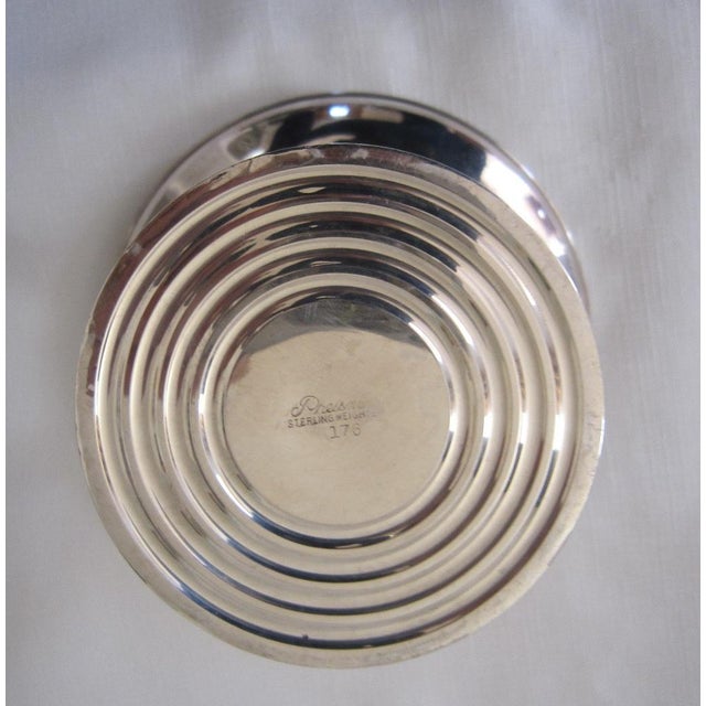 1970s Vintage Sterling Silver Compote For Sale - Image 5 of 6