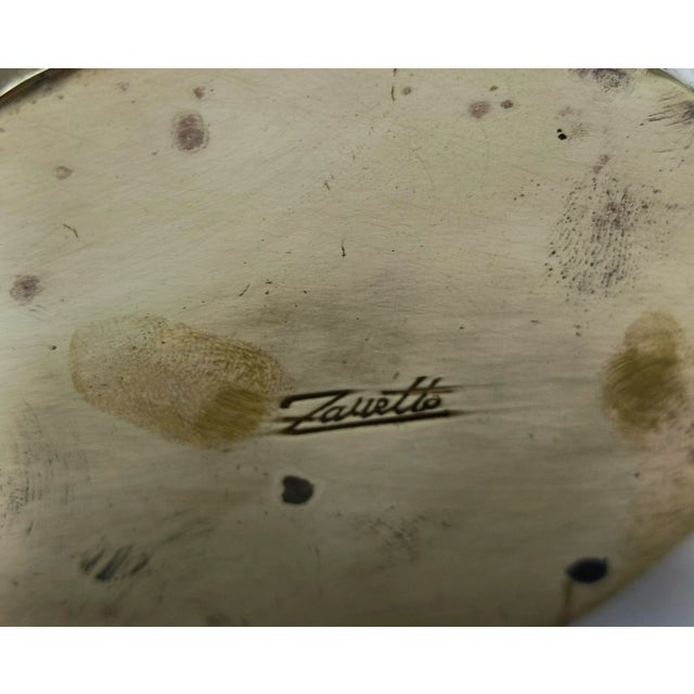 Metal Hammered Brass Vase from Zanetto, Italy, 1970s For Sale - Image 7 of 9
