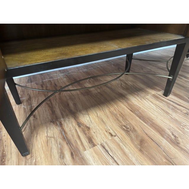 Wood Alden Parkes 'Hancock' Mirrored Buffet Sideboard For Sale - Image 7 of 11