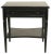 Contemporary NOIR Oxford 1-Drawer Side Table in Hand Rubbed Black For Sale - Image 3 of 3