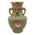 Antique Japanese Bronze Champleve Enamel Cloisonne Temple Vessel Vase Urn For Sale