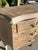 Vintage French Provincial Pair of 3-Drawer Nightstands With Curved Front and Brass Bail Pulls For Sale - Image 10 of 17