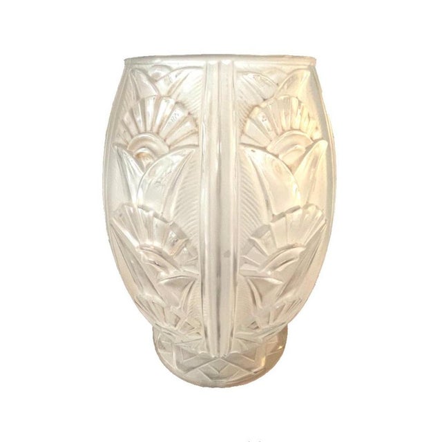 Large Art Deco Bulbous Vase For Sale - Image 4 of 7