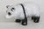 Japanese Miniature Ceramic Panda Figurine 1970s Japanese Design Walking Posture 4975b For Sale - Image 3 of 7