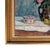 French Normandy School Post-Impressionist Oil on Canvas Still Life Flowers Fruit by Franck Innocent, 1941 For Sale In Portland, OR - Image 6 of 13