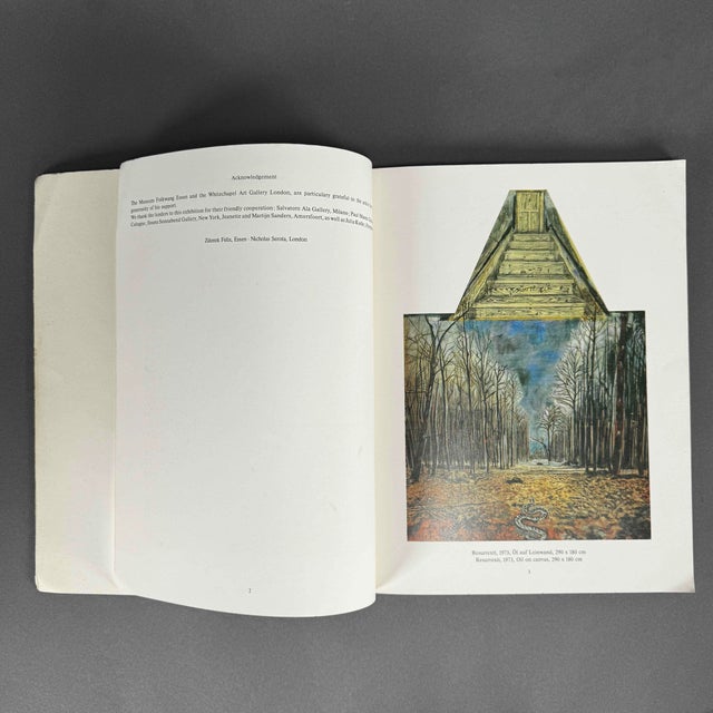 1981 Anselm Kiefer Catalog Museum Folkwang Essen & Whitechapel Art Gallery London For Sale In New York - Image 6 of 12