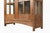 Mission Oak Display China Cabinet / Bookcase - Walnut - 39"w For Sale - Image 4 of 9
