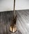 1970s Vintage Hollywood Regency Brass Floor Lamp with Shade, 1970s For Sale - Image 5 of 6