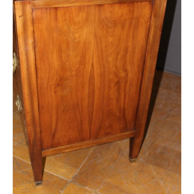 Antique Directoire Walnut Commode, 1700s For Sale - Image 5 of 13