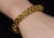 Metal Late 20th Century Rare Fope Flex’it Blue Sapphire Woven Wrap Bangle Bracelet in 18k Yellow & White Gold For Sale - Image 7 of 17