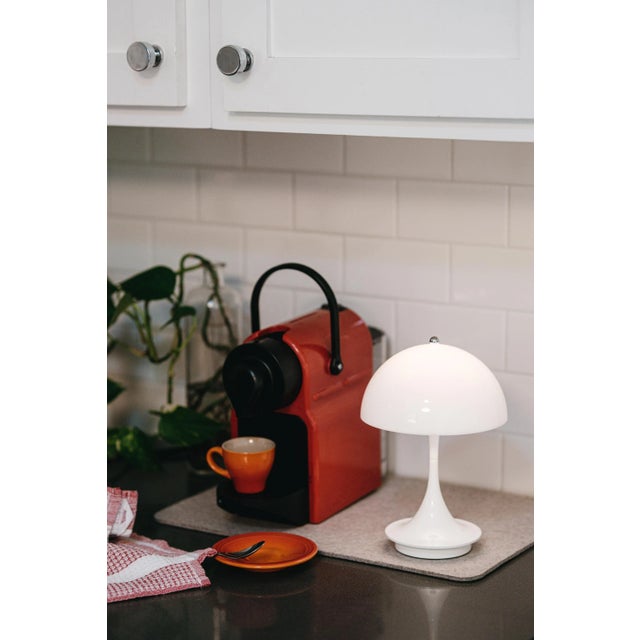 Mid-Century Modern Verner Panton 'Panthella Portable' Table Lamp for Louis Poulsen For Sale - Image 3 of 12