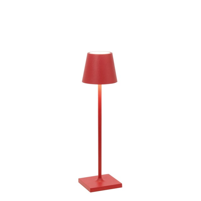 Zafferano Poldina Micro Lamp, Red For Sale In New York - Image 6 of 6