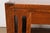 Brown Stickley Brothers Style Antique Mission Oak Arts & Crafts Desk or Library Table With Built-In Bookcases For Sale - Image 8 of 12