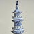 Blue and White Chinese Porcelain Pagoda Tower For Sale - Image 9 of 9