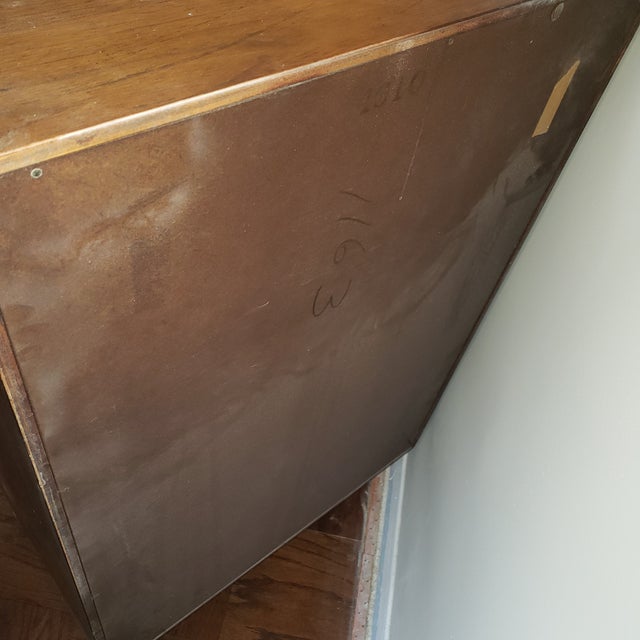 Herman Miller 1955 Herman Miller George Nelson Case Series Tallboy W/Dividers For Sale - Image 4 of 11