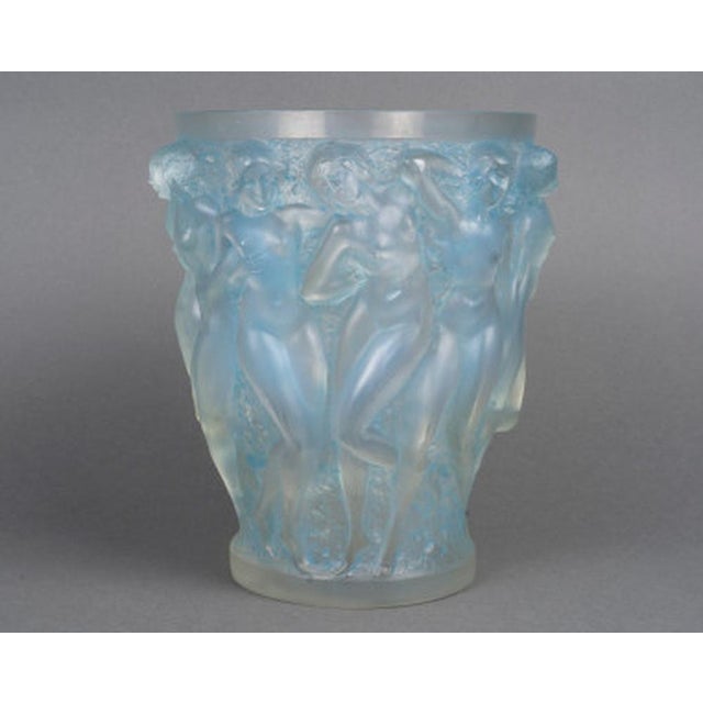 1920s Vintage Opalescent Bacchantes Vase by René Lalique, 1927 For Sale - Image 5 of 8
