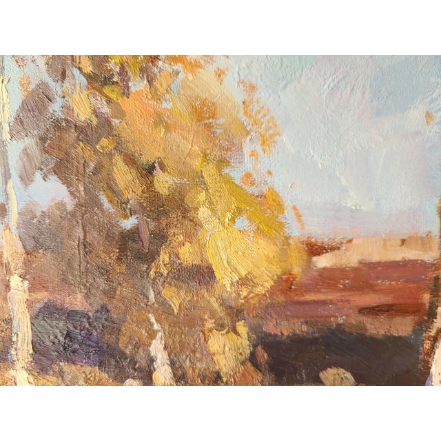 Calvin Liang Oil Painting Rural California Impressionist Landscape For Sale In Los Angeles - Image 6 of 14