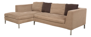 Luca Fabric Corner Sofa from La Nouva Casa