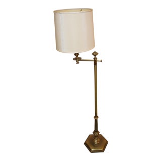 Mid-Century Stiffel Stationary Swing Arm Floor Lamp For Sale