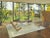 Phillip Johnson The "Glass House" Painting David Mode Payne (American Painter) Living Room, the Glass House; Mixed media...