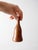 Brown Vintage Mid-Century Turned Wood Hand Bell For Sale - Image 8 of 8
