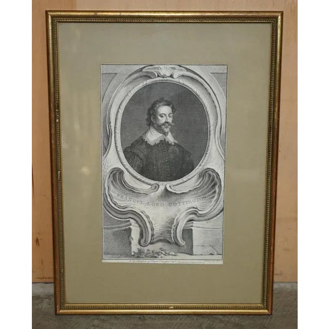 Jacobus Houbraken, Heads of Illustrious Persons of Great Britain, 1743, Paper, Set of 5 For Sale - Image 6 of 18