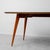 Rectangular Dining Table and Chairs in Wood, 1960s, Set of 7 For Sale - Image 12 of 15