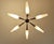 Metal Large Vintage Sputnik Chandelier, 1960s For Sale - Image 7 of 18