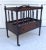 American Antique Canterbury Magazine Rack on Casters For Sale - Image 3 of 9