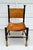 Here is an amazing Italian Modern chair designed/made in the Mid-Century. The chair is inspired by Thebes design with a...
