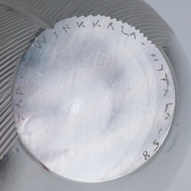 Vintage Art Glass Vase by Tapio Wirkkala for Iittala 1950s For Sale - Image 6 of 6