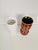 A pair 720/30 vase by alfred klein, west germany made of ceramic period: 1970 measurements: w 12 cm x d 12 cm x h 30 cm...